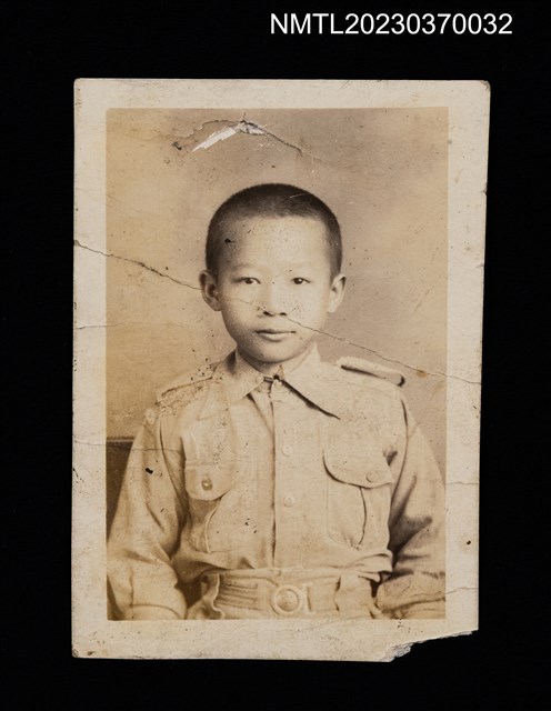 主要名稱：蔡長洋幼年時期半身獨照（1930）圖檔，第1張，共1張
