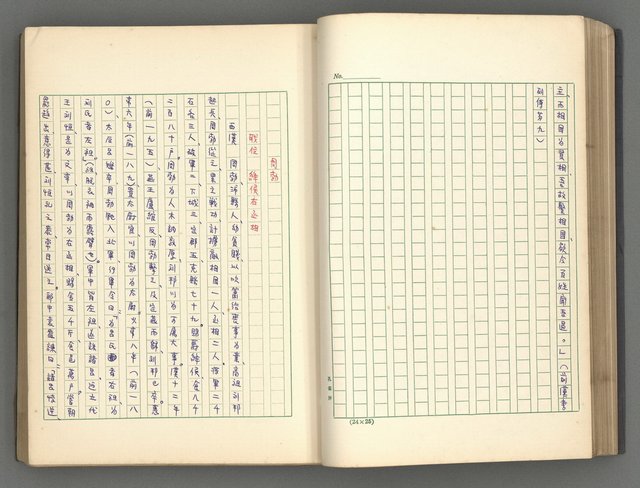 主要名稱：正史列傳彙抄 一圖檔，第52張，共186張