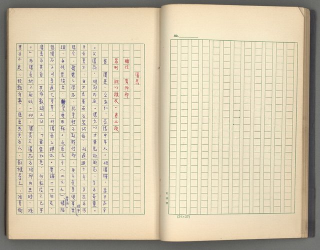 主要名稱：正史列傳彙抄 二圖檔，第27張，共111張