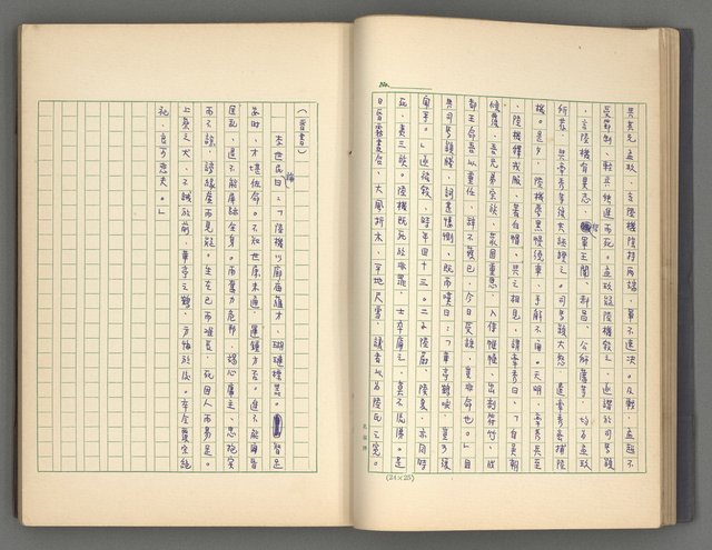 主要名稱：正史列傳彙抄 二圖檔，第35張，共111張