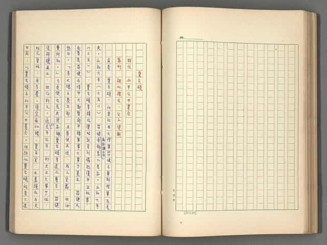 主要名稱：正史列傳彙抄 二圖檔，第72張，共111張