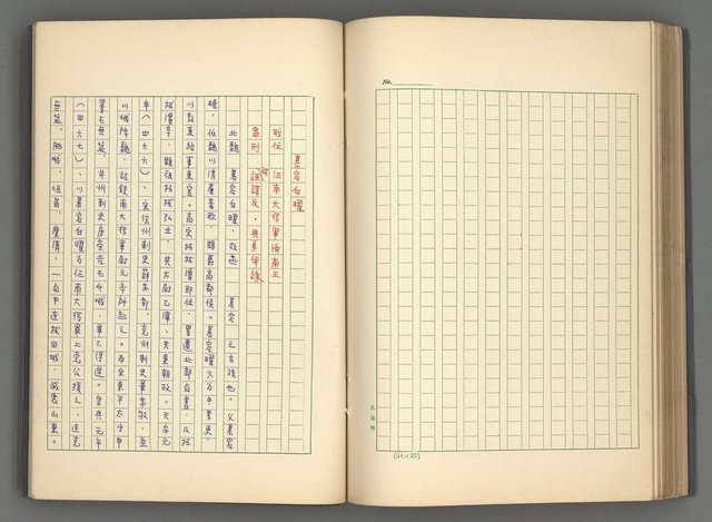 主要名稱：正史列傳彙抄 二圖檔，第96張，共111張