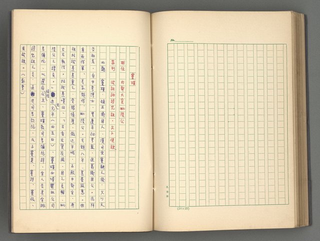 主要名稱：正史列傳彙抄 二圖檔，第99張，共111張