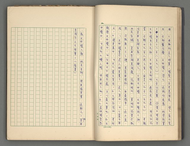 主要名稱：正史列傳彙抄 四圖檔，第23張，共75張