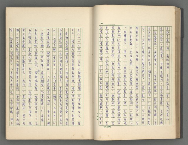 主要名稱：正史列傳彙抄 五圖檔，第34張，共134張