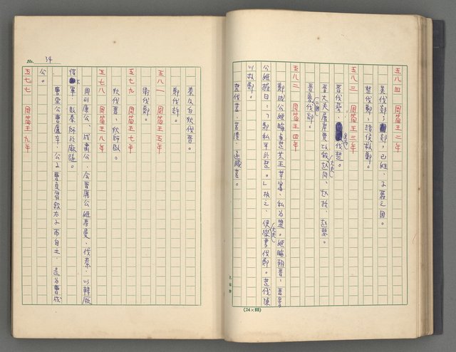 主要名稱：中國歷代戰亂編年錄 一圖檔，第37張，共156張