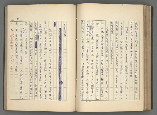 主要名稱：中國歷代戰亂編年錄 一圖檔，第102張，共156張