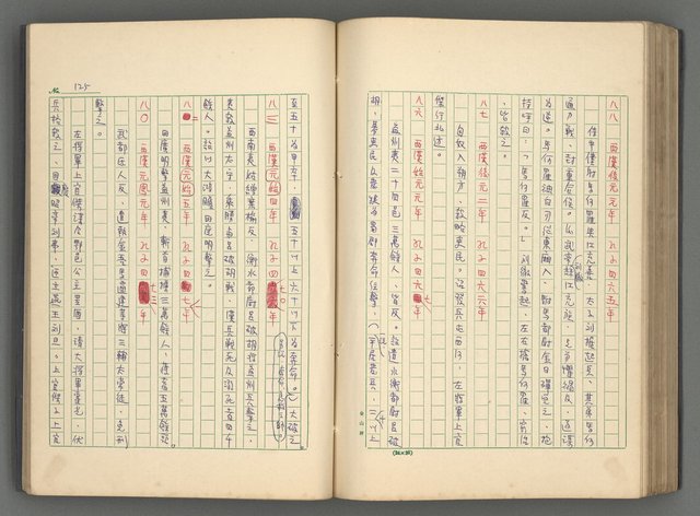 主要名稱：中國歷代戰亂編年錄 一圖檔，第135張，共156張