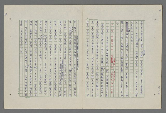 主要名稱：中國歷代戰亂編年錄 八圖檔，第51張，共112張