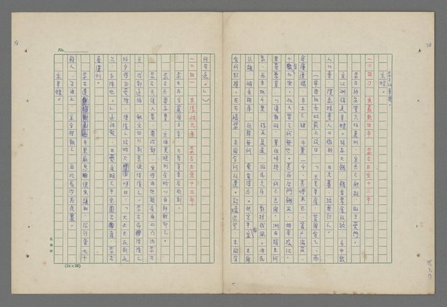 主要名稱：中國歷代戰亂編年錄 八圖檔，第81張，共112張