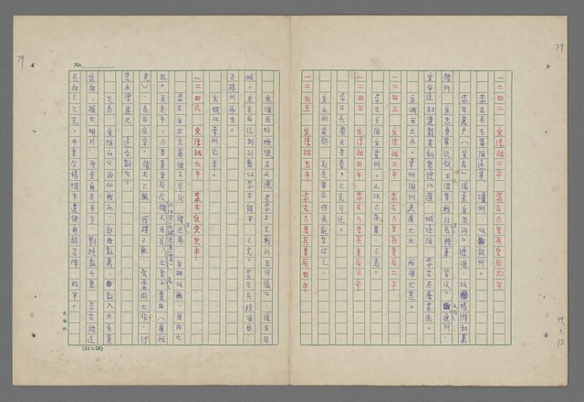 主要名稱：中國歷代戰亂編年錄 八圖檔，第82張，共112張