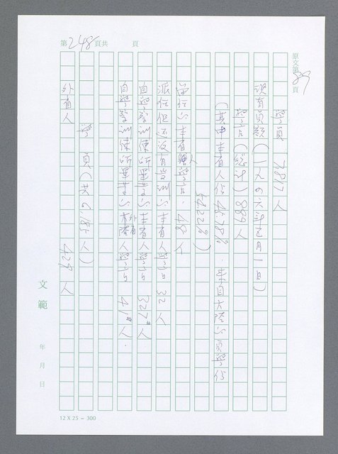 主要名稱：美國國務院臺灣檔案（一）（1945~1949）圖檔，第245張，共1030張