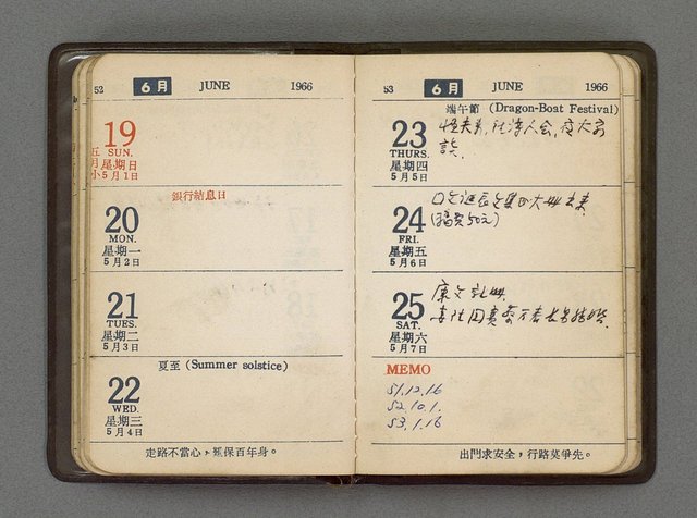 主要名稱：1966日用小冊圖檔，第28張，共59張