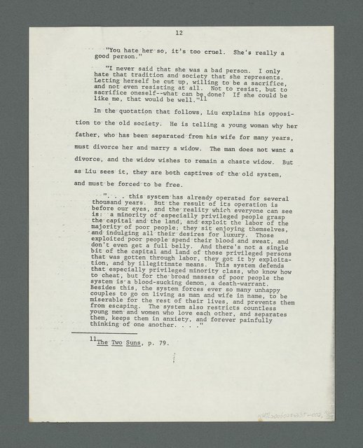 主要名稱：Themes in Chiang Kuei’s Fiction（論姜貴小說的主題）圖檔，第14張，共24張