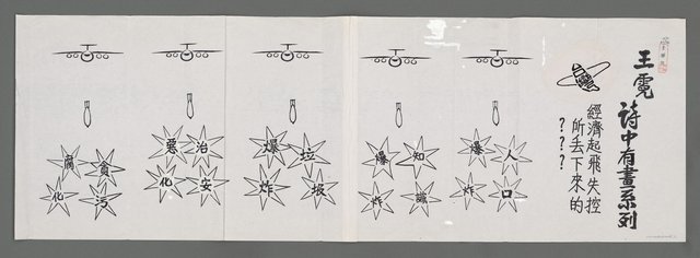 主要名稱：詩中有畫系列—台灣經濟起飛失控所丟下來的？？？（影本）圖檔，第1張，共1張