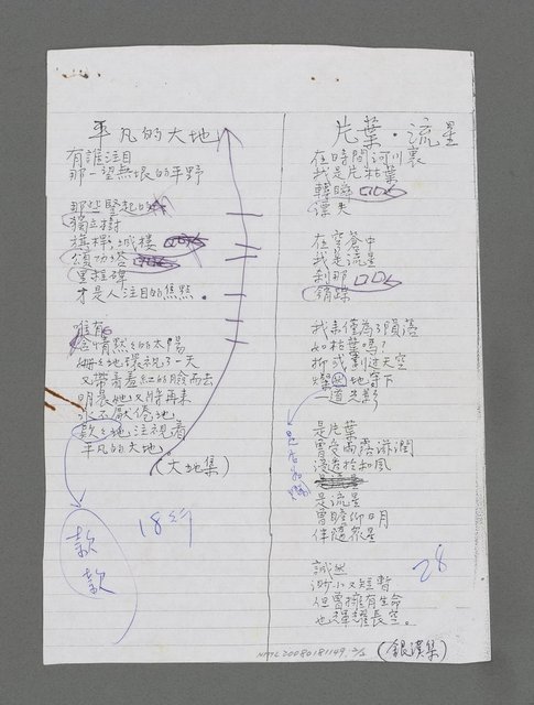 主要名稱：「閨怨」等詩（影本）圖檔，第2張，共2張
