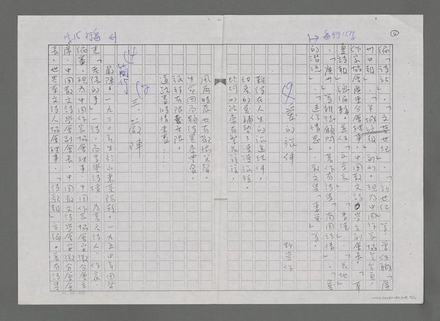 主要名稱：參加家第十屆世界詩人大會簡記－並介紹中國大陸詩人（影本）圖檔，第4張，共12張