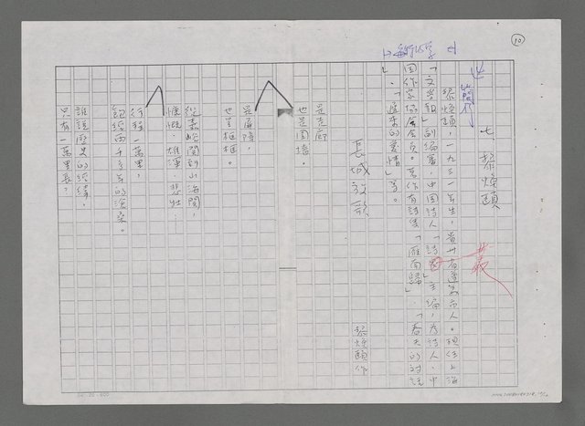 主要名稱：參加家第十屆世界詩人大會簡記－並介紹中國大陸詩人（影本）圖檔，第10張，共12張