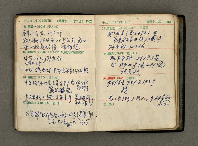 主要名稱：1962日用小冊圖檔，第19張，共32張
