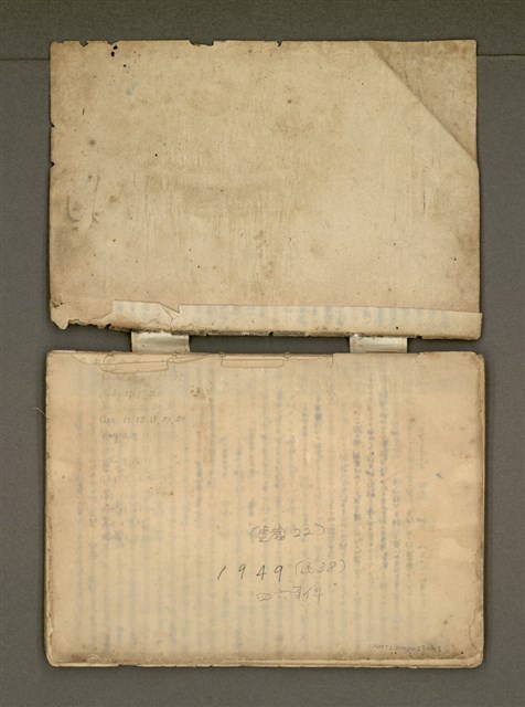 主要名稱：那一年—錦連一九四九年日記圖檔，第2張，共36張