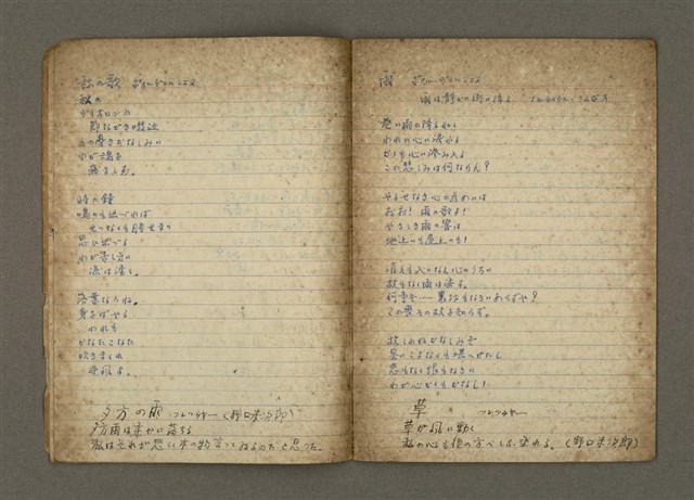 主要名稱：他人詩作的手抄本圖檔，第8張，共21張