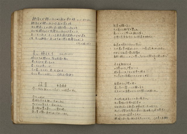 主要名稱：他人詩作的手抄本圖檔，第15張，共21張