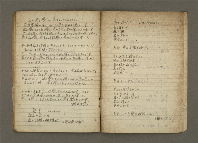 主要名稱：他人詩作的手抄本圖檔，第18張，共21張