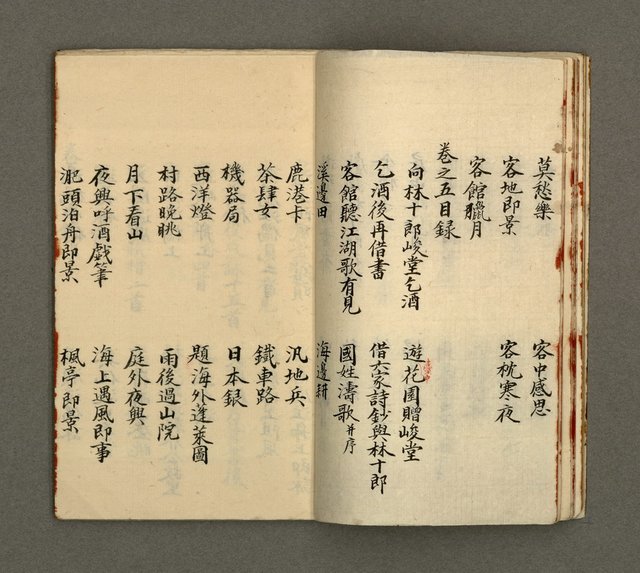 主要名稱：寄鶴齋詩草乙未以前謔蹻集（卷1）圖檔，第11張，共35張