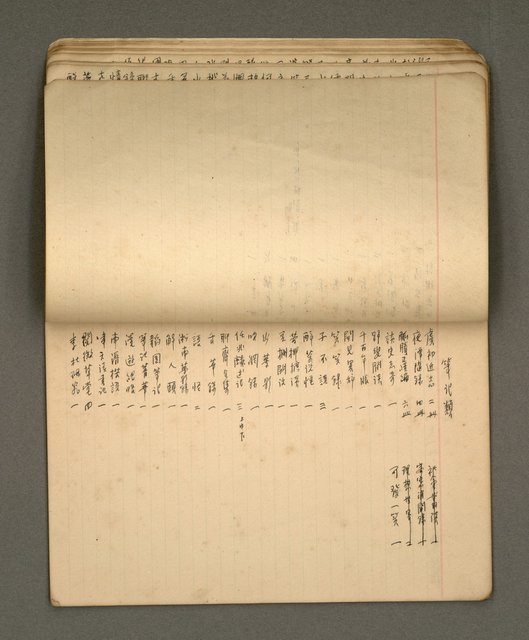 主要名稱：綠珊盦藏書一覽表圖檔，第16張，共116張