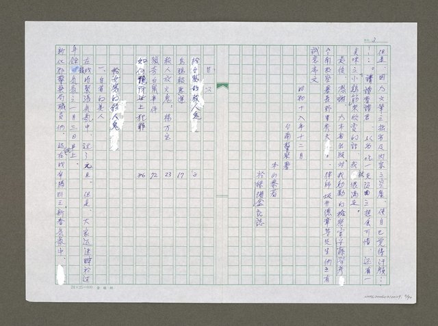 主要名稱：實話偵探祕帖（中文謄稿）/其他-原文：實話偵探秘帖圖檔，第4張，共91張