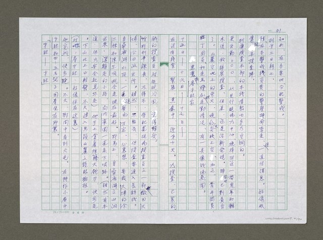 主要名稱：實話偵探祕帖（中文謄稿）/其他-原文：實話偵探秘帖圖檔，第42張，共91張