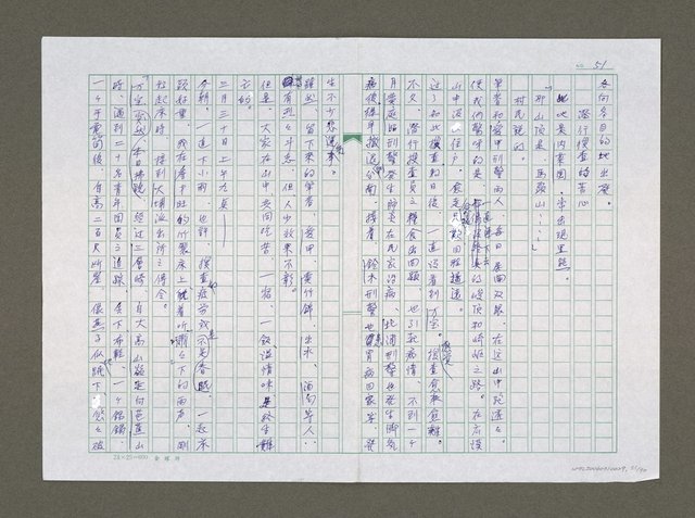 主要名稱：實話偵探祕帖（中文謄稿）/其他-原文：實話偵探秘帖圖檔，第52張，共91張