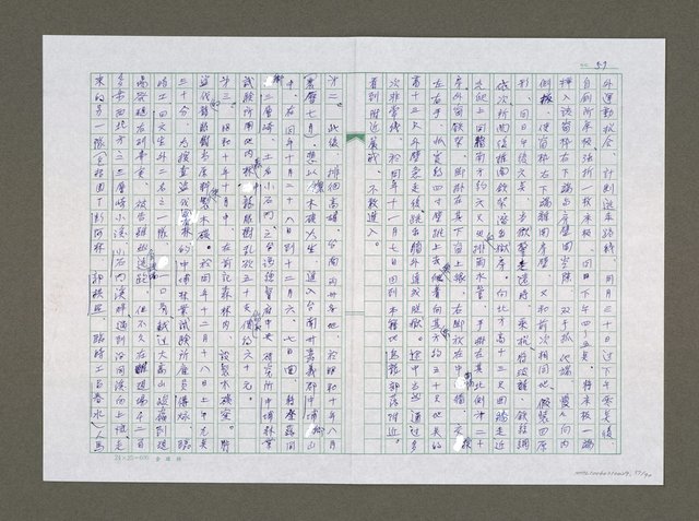 主要名稱：實話偵探祕帖（中文謄稿）/其他-原文：實話偵探秘帖圖檔，第58張，共91張