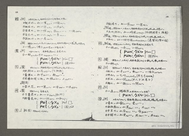 主要名稱：臺灣閩南語辭典（續前期）（影印）圖檔，第9張，共11張