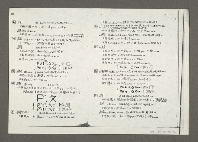 主要名稱：臺灣閩南語辭典（續前期）（影印）圖檔，第10張，共11張