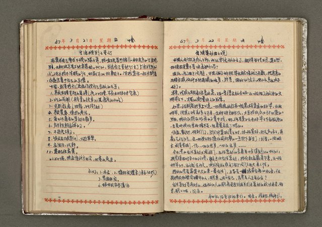 主要名稱：辛鬱記事本 1958年圖檔，第44張，共165張