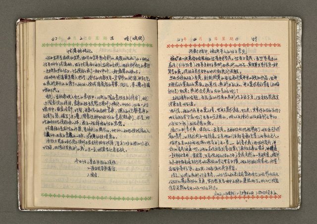 主要名稱：辛鬱記事本 1958年圖檔，第50張，共165張