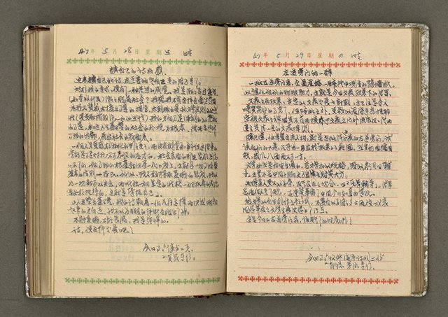 主要名稱：辛鬱記事本 1958年圖檔，第78張，共165張