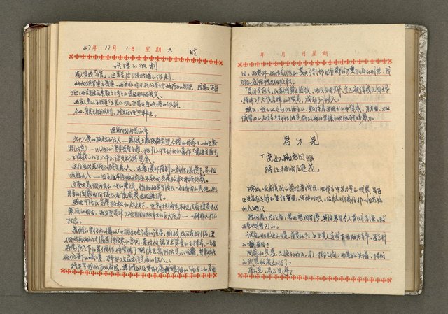 主要名稱：辛鬱記事本 1958年圖檔，第126張，共165張