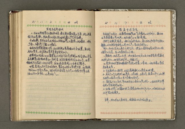 主要名稱：辛鬱記事本 1958年圖檔，第129張，共165張