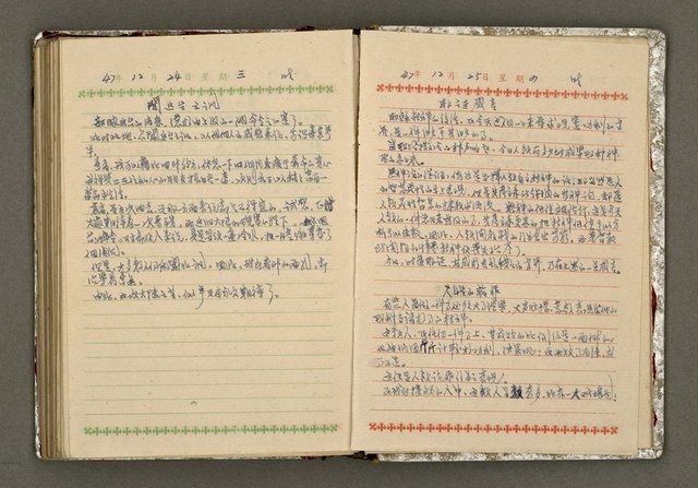 主要名稱：辛鬱記事本 1958年圖檔，第158張，共165張