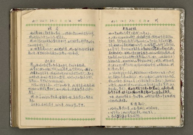 主要名稱：辛鬱記事本 1958年圖檔，第161張，共165張