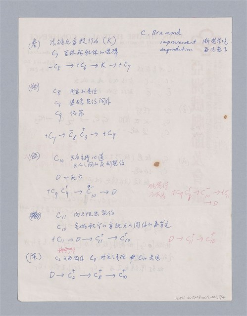 主要名稱：〈竇娥冤〉的結構分析講評記要圖檔，第3張，共23張