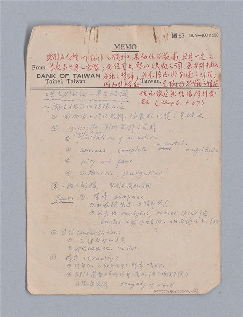 主要名稱：第二篇  現代悲劇/劃一題名：現代戲劇教材圖檔，第2張，共66張
