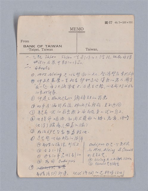 主要名稱：第二篇  現代悲劇/劃一題名：現代戲劇教材圖檔，第20張，共66張