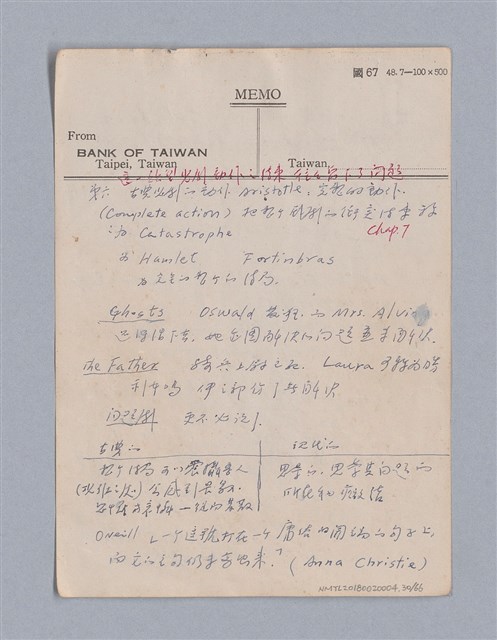 主要名稱：第二篇  現代悲劇/劃一題名：現代戲劇教材圖檔，第30張，共66張