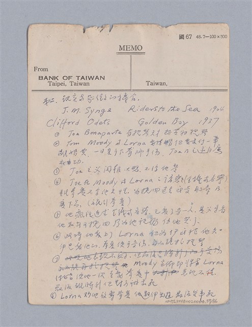 主要名稱：第二篇  現代悲劇/劃一題名：現代戲劇教材圖檔，第57張，共66張