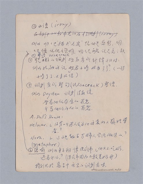 主要名稱：第三篇  現代喜劇/劃一題名：現代戲劇教材圖檔，第20張，共67張