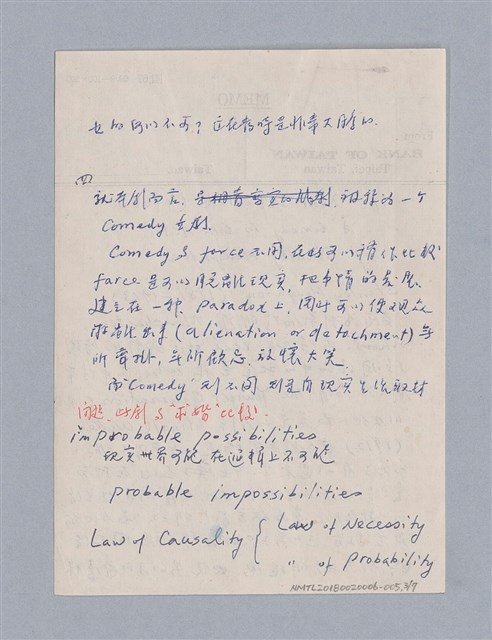 主要名稱：Manchester School/劃一題名：劇本導讀教材圖檔，第3張，共7張