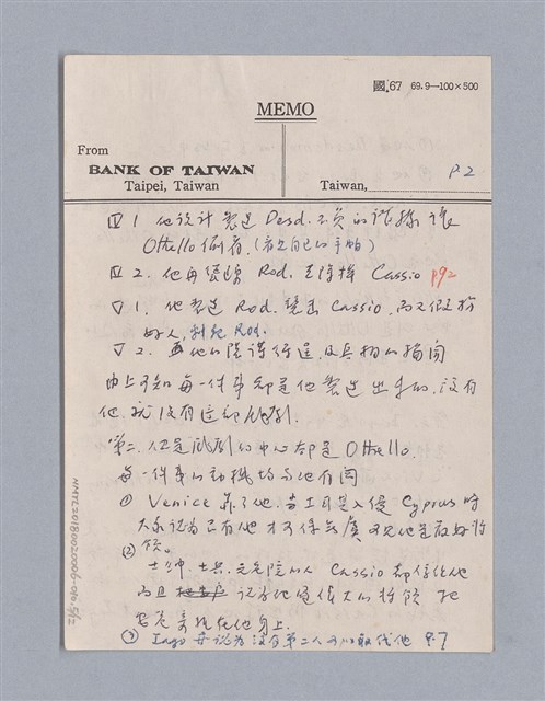主要名稱：William Shakespeare（1564-1616）/劃一題名：劇本導讀教材圖檔，第5張，共13張